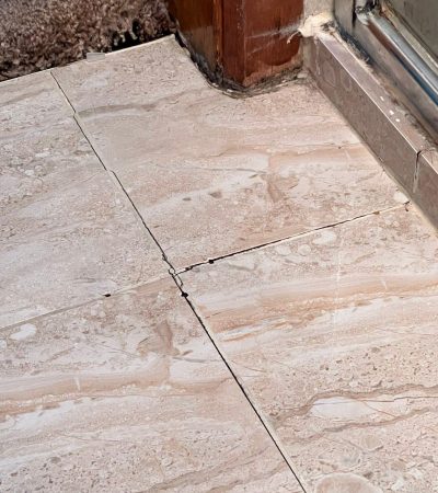 Cracked or Missing Grout